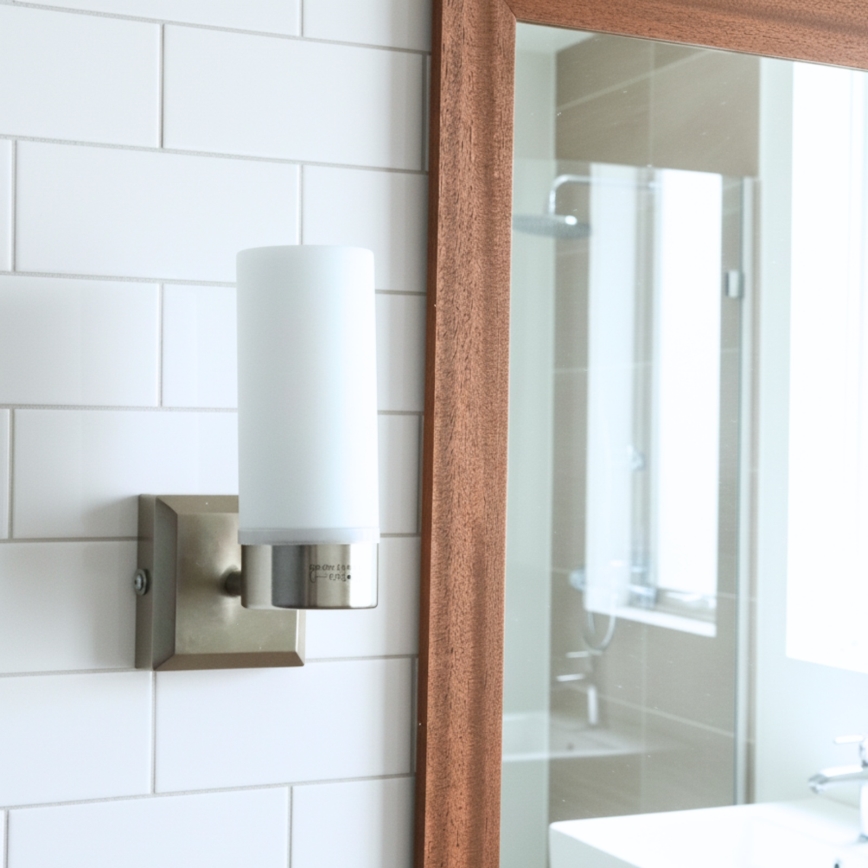 Brilagi - Aplica de perete pentru baie RAY 1xE14/40W/230V IP44