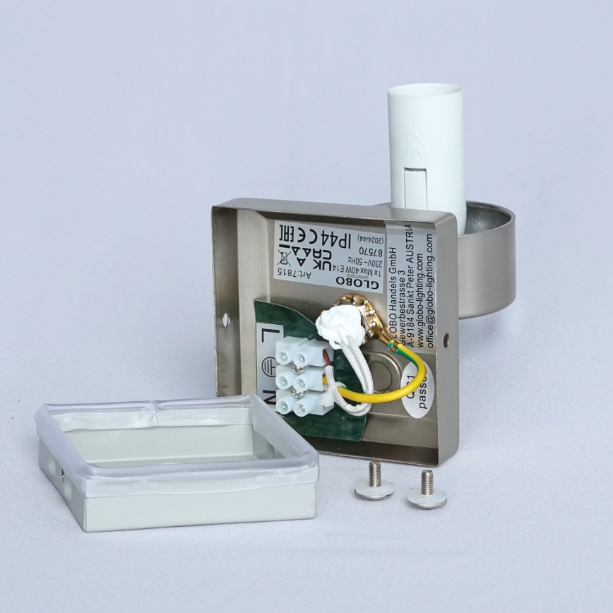 Brilagi - Aplica de perete pentru baie RAY 1xE14/40W/230V IP44