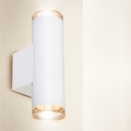 Brilagi - Aplica de perete pentru baie SELE AQUA, spot 2x GU10, 30W, 230V, IP44, alb