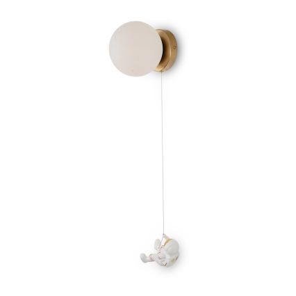 Brilagi - Aplica de perete pentru copii ASTRO 1xE14/15W/230V, albă