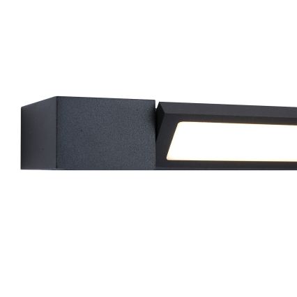 BRILAGI - Aplică LED de exterior AQUA LINE LED/12W/230V 45 cm IP44 negru CRI 90