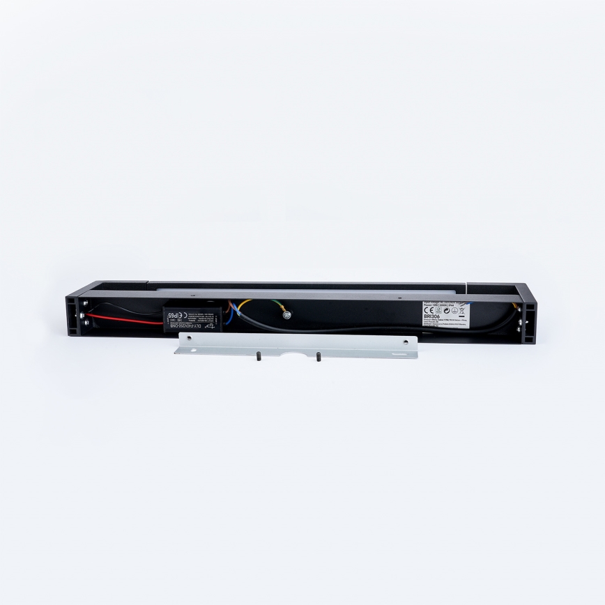 BRILAGI - Aplică LED de exterior AQUA LINE LED/12W/230V 45 cm IP44 negru CRI 90