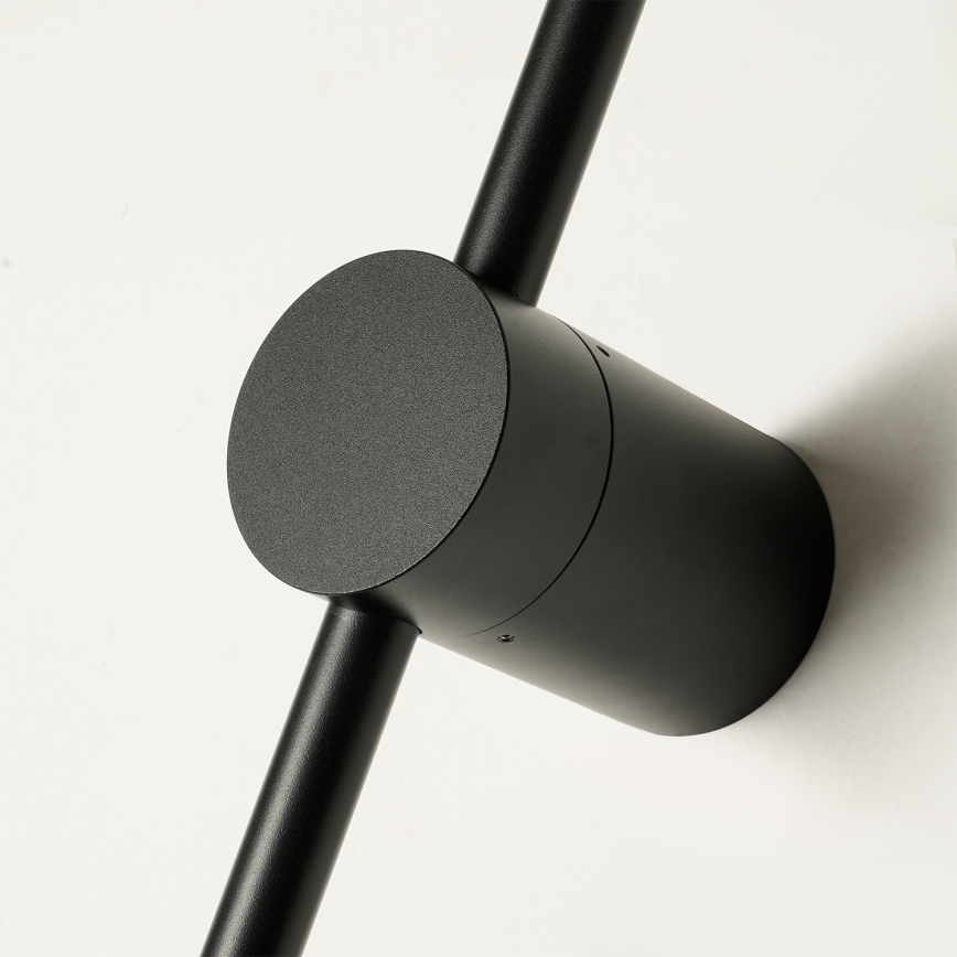 Brilagi - Aplică LED de exterior AURA LED/12W/230V 4000K IP54 65 cm neagră CRI 90