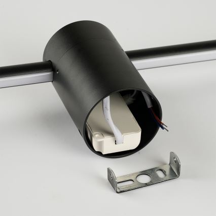 Brilagi - Aplică LED de exterior AURA LED/12W/230V 4000K IP54 65 cm neagră CRI 90