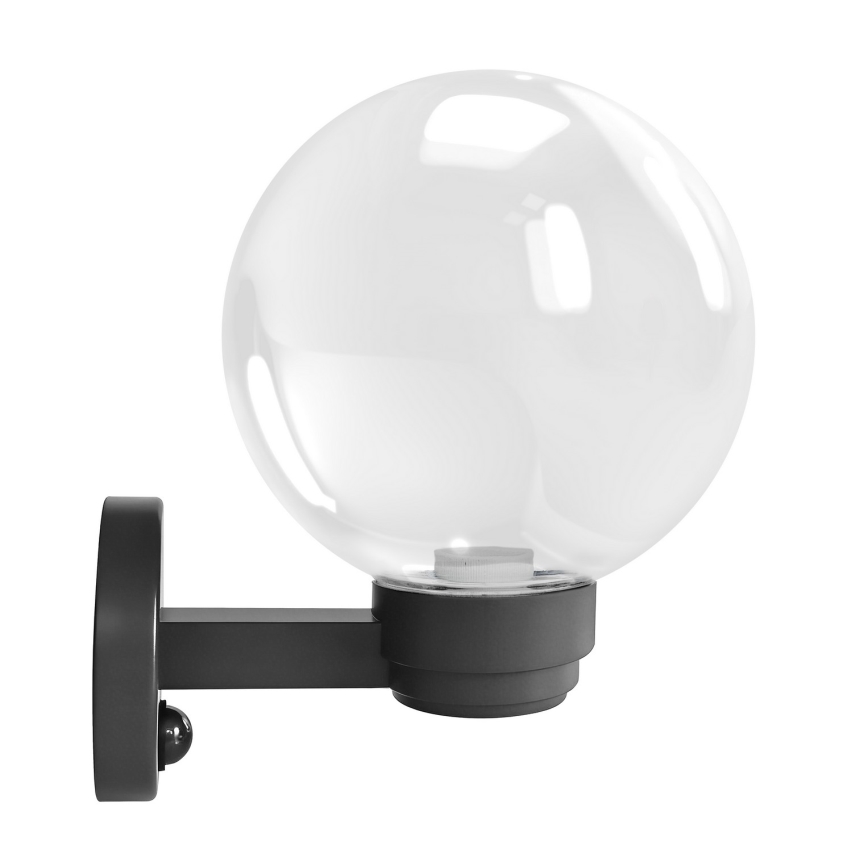 Brilagi - Aplica de perete pentru exterior HARBOR cu senzor de mișcare, 1xE27/40W/230V, IP33, antracit/transparent