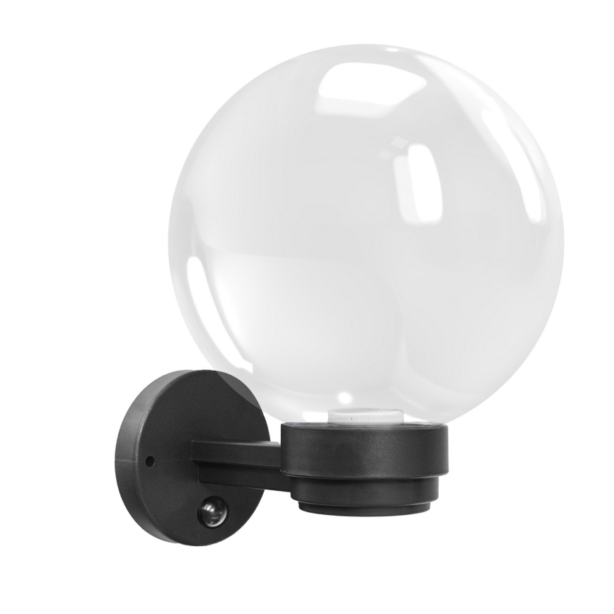 Brilagi - Aplica de perete pentru exterior HARBOR cu senzor de mișcare, 1xE27/40W/230V, IP33, antracit/transparent