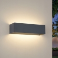 Brilagi - Aplică de perete pentru exterior DONNANI LED, 12W/230V, 30 cm, antracit, IP44