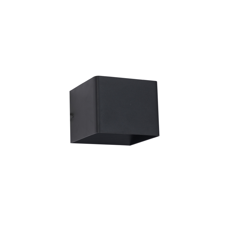 Brilagi - Aplică de perete pentru exterior DONNANI LED/5W/230V 10 cm neagră IP44