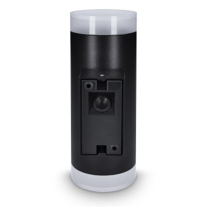 Brilagi - Aplica de exterior LED RGBW reglabilă MATERA 2xGU10/6W/230V 3000K IP54 neagră + telecomandă