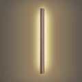 Brilagi - Aplică de perete pentru exterior LINEAR LED/22W/230V 3000K IP65 100 cm maro CRI 90