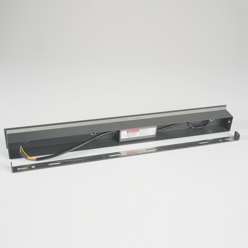 Brilagi - Aplica LED de exterior LINEAR LED/8W/230V 4000K IP65 30 cm antracit CRI 90