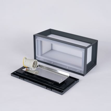 Brilagi - Aplica de perete pentru exterior PARKER 1xE27/60W/230V antracit IP44