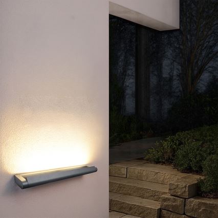 Brilagi - Aplica LED de exterior SALERNO, 24W, 230V, 66 cm, antracit, IP65