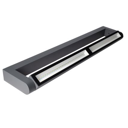 Brilagi - Aplica LED de exterior SALERNO, 24W, 230V, 66 cm, antracit, IP65