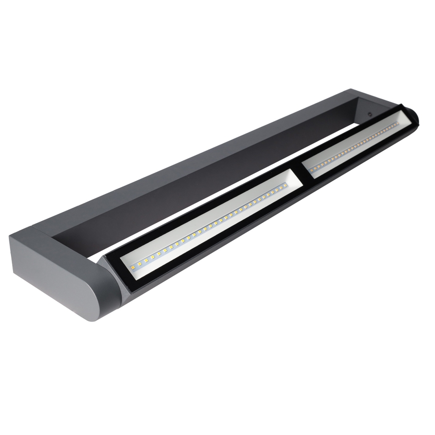 Brilagi - Aplica LED de exterior SALERNO, 24W, 230V, 66 cm, antracit, IP65
