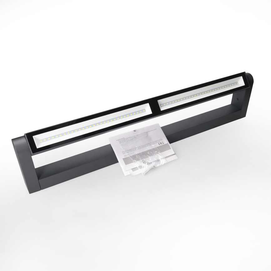 Brilagi - Aplica LED de exterior SALERNO, 24W, 230V, 66 cm, antracit, IP65