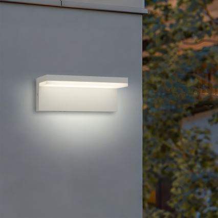 Brilagi - Aplică de perete pentru exterior TESSI LED/10W/230V albă IP54