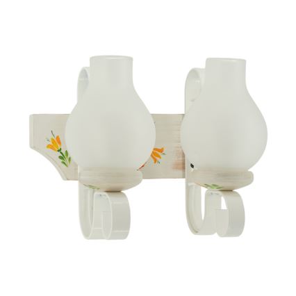 Brilagi - Aplica de perete QUEEN 2xE14/40W/230V fag/crem