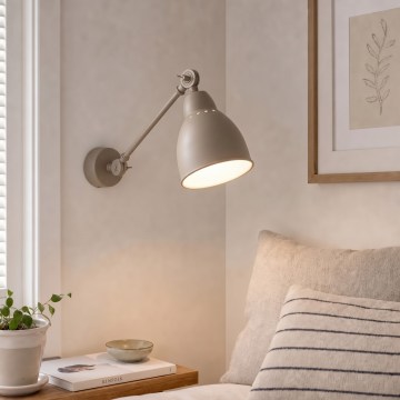 BRILAGI - Aplică de perete QUILL 1xE27/40W/230V 40 cm bej