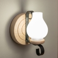 Brilagi - Aplica de perete ROATA APLICA 1xE14/40W/230V, stejar