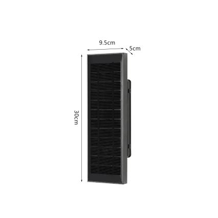 Brilagi - Lampă solară de perete LED dimerizabilă SUN LED/2,5W/3,7V 30 cm 2000 mAh IP44