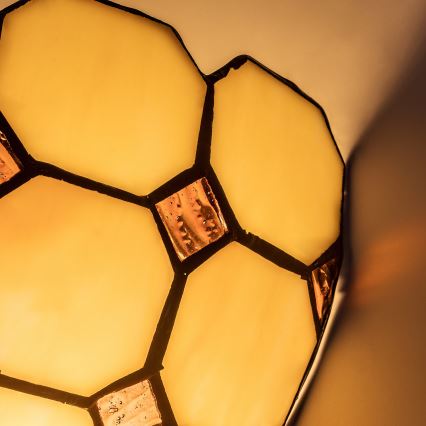 Brilagi - Aplica de perete Tiffany cu vitralii DORAN 1xE14/40W/230V