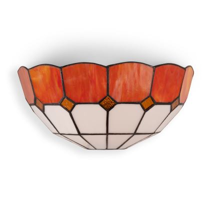 Brilagi - Aplică de perete Tiffany cu vitralii SIENNA, 1xE14/40W/230V