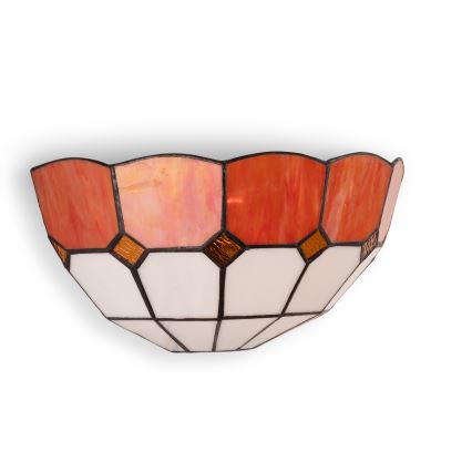 Brilagi - Aplică de perete Tiffany cu vitralii SIENNA, 1xE14/40W/230V