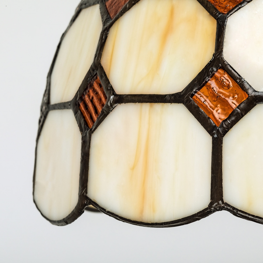 Brilagi - Aplică de perete Tiffany DORAN din vitralii, 1xE27/40W/230V