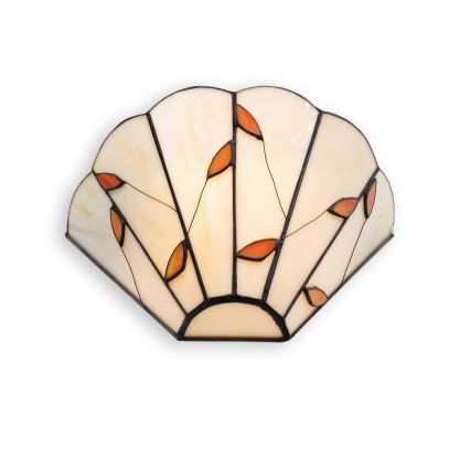 Brilagi - Aplică de perete Tiffany FOLIA 1xE14/40W/230V