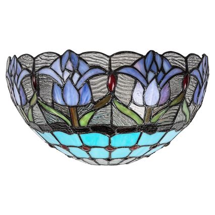 Brilagi - Aplica de perete Tiffany LORAS cu vitralii 1xE14/40W/230V