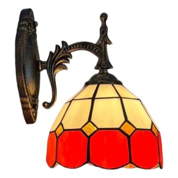 Brilagi - Aplică de perete Tiffany Sienna 1xE14/40W/230V