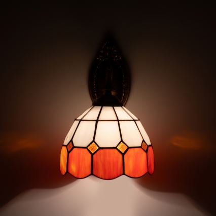Brilagi - Aplică de perete Tiffany Sienna 1xE14/40W/230V
