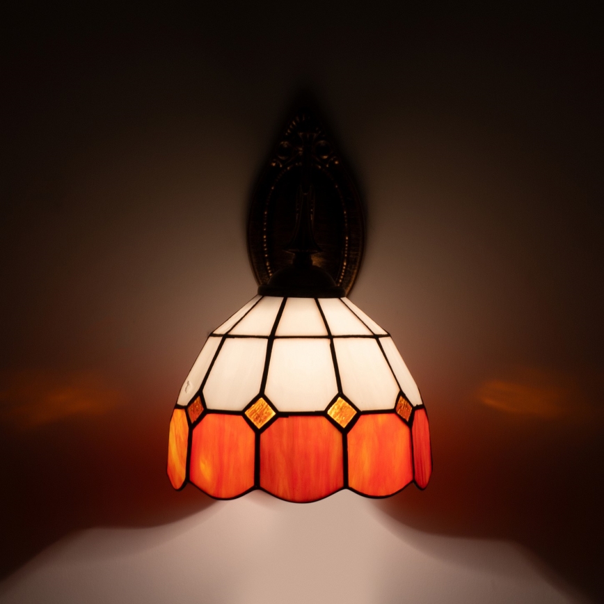 Brilagi - Aplică de perete Tiffany Sienna 1xE14/40W/230V