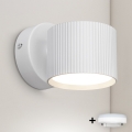 Brilagi - Aplică de perete tip spot LED RGB+CCT dimabilă STRIPY 1xGX53/14W/230V 2700-6500K Wi-Fi Tuya alb