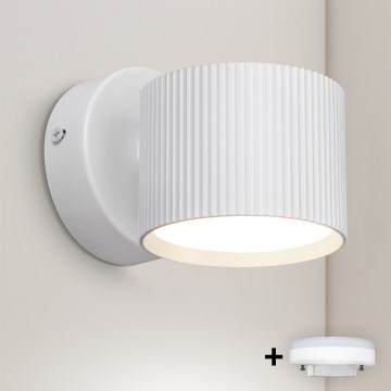 Brilagi - Aplică de perete tip spot LED RGB+CCT dimabilă STRIPY 1xGX53/14W/230V 2700-6500K Wi-Fi Tuya alb