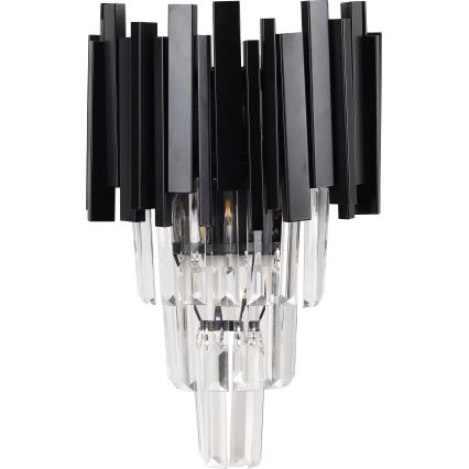 Brilagi - Aplica de perete VERVE 2xE14/40W/230V neagră