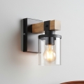 BRILAGI - Aplica de perete VISTA 1xE27/60W/230V, stejar
