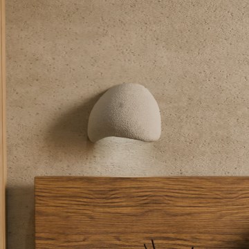 Brilagi - Aplica de perete WABI SABI 1xE14/40W/230V gri