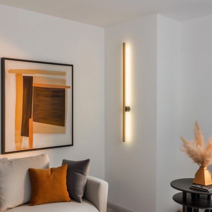 Brilagi - Aplica de perete WOODY LINE LED, 7W, 230V, 4000K, 60 cm, stejar