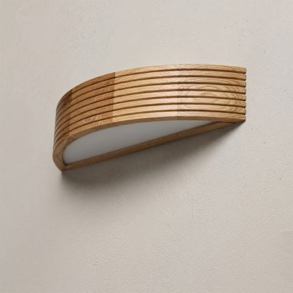 Brilagi - Aplica LED CARVALHO MODERN 1xE27/60W/230V stejar