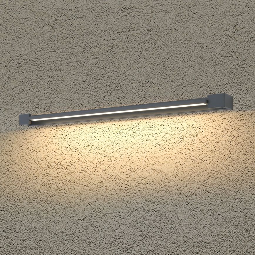 Brilagi - Aplică de perete LED pentru exterior AQUA LINE LED/24W/230V 90 cm IP44 antracit CRI 90