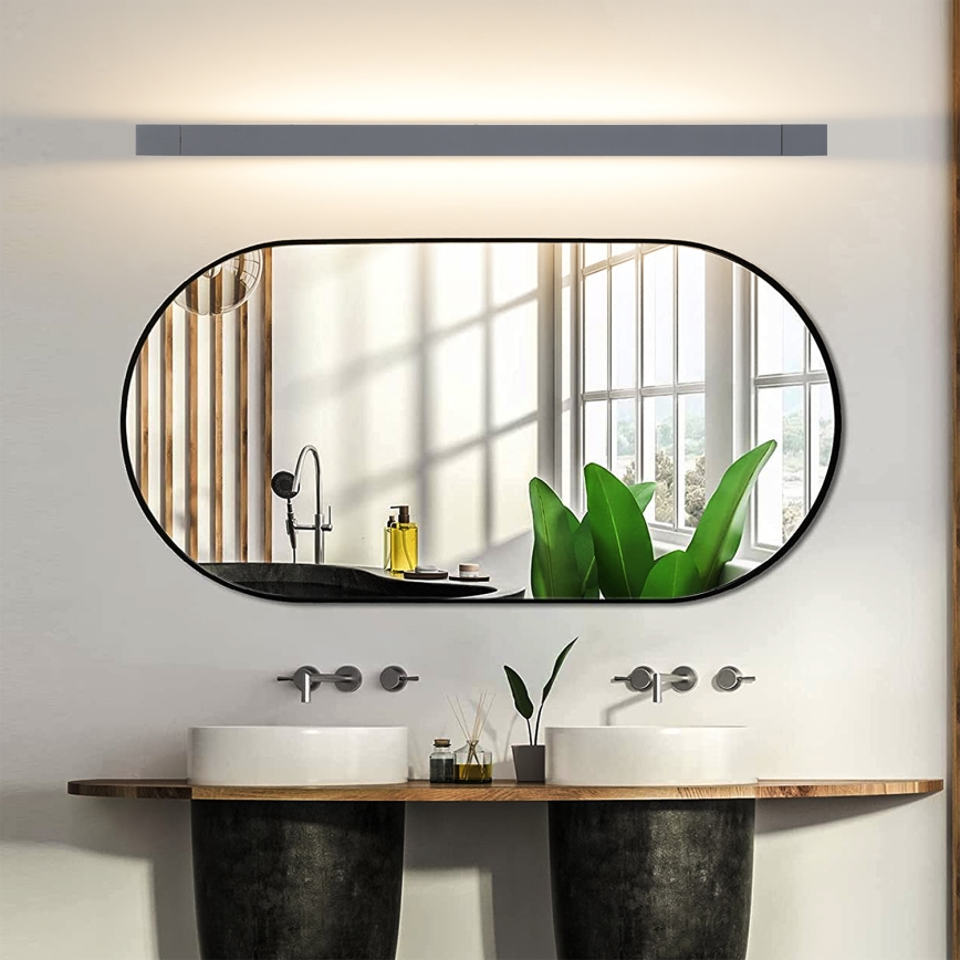 Brilagi - Aplică de perete LED pentru exterior AQUA LINE LED/24W/230V 90 cm IP44 antracit CRI 90