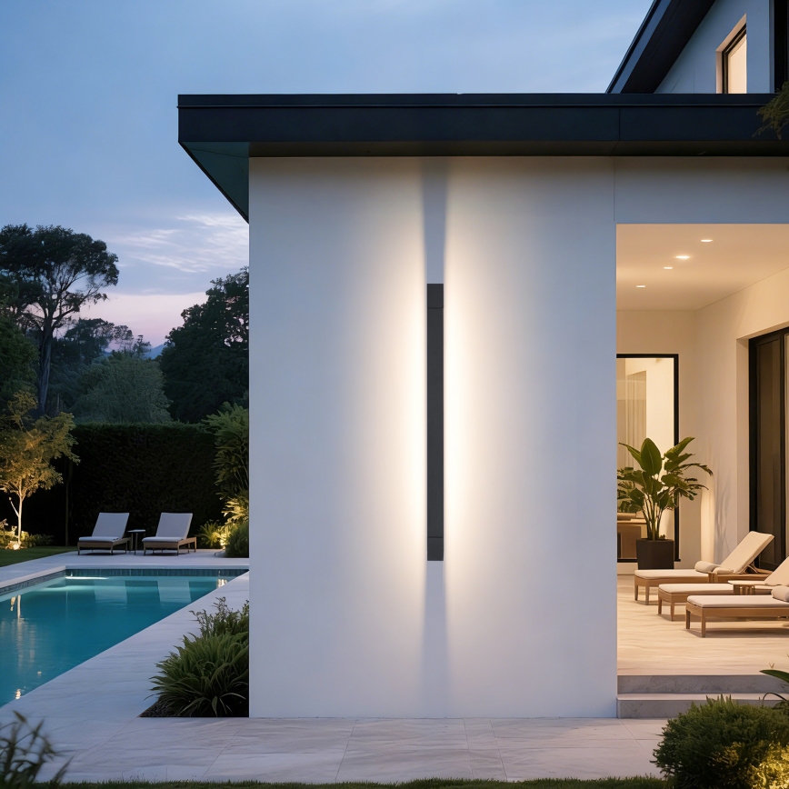 Brilagi - AQUA LINE Aplica de perete LED pentru exterior LED/36W/230V 120 cm IP44 antracit CRI 90