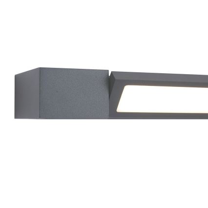 Brilagi - Aplică de exterior LED AQUA LINE, 12W, 230V, 45 cm, IP44, antracit, CRI 90