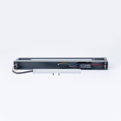 Brilagi - Aplică de exterior LED AQUA LINE, 12W, 230V, 45 cm, IP44, antracit, CRI 90