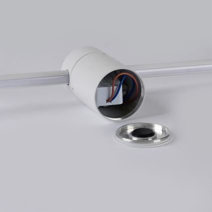 Brilagi - Aplica de perete pentru exterior AURA LED, 20W, 230V, 3000K, IP54, 97 cm, alb, CRI 90