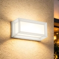 Brilagi - Aplica LED de exterior cu senzor PARKER LED/12W/230V, albă, IP44