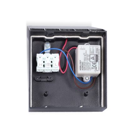 Brilagi - Aplica LED de exterior cu senzor RIANO LED/8W/230V antracit IP65