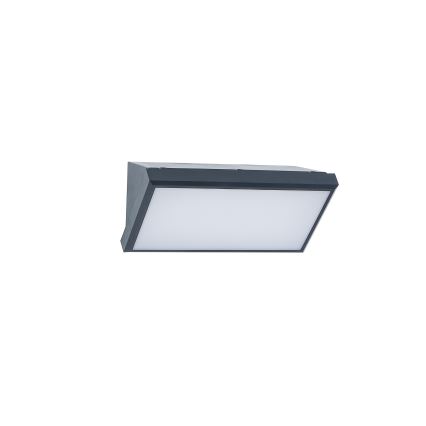 Brilagi - Aplică de exterior LED cu senzor TRIANGLE LED/20W/230V antracit IP65
